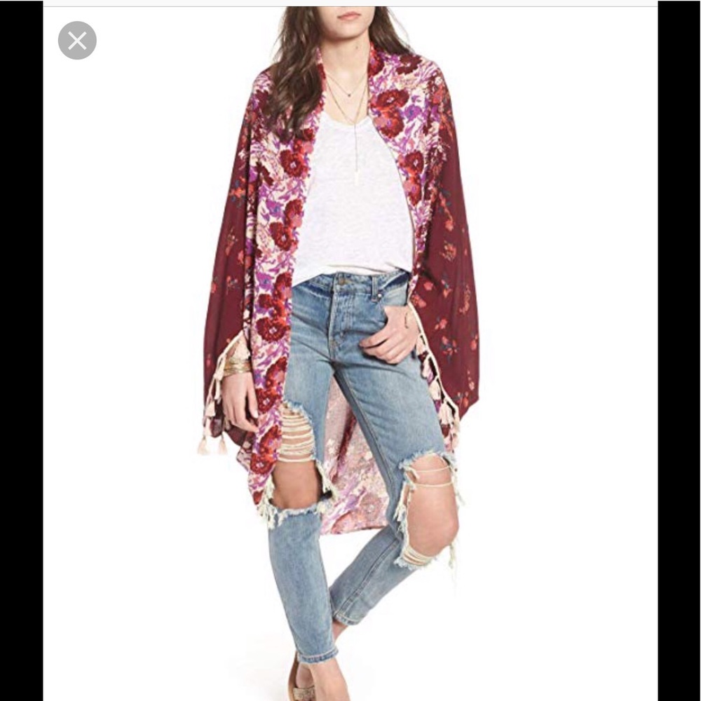 Free People Kimono Shawl